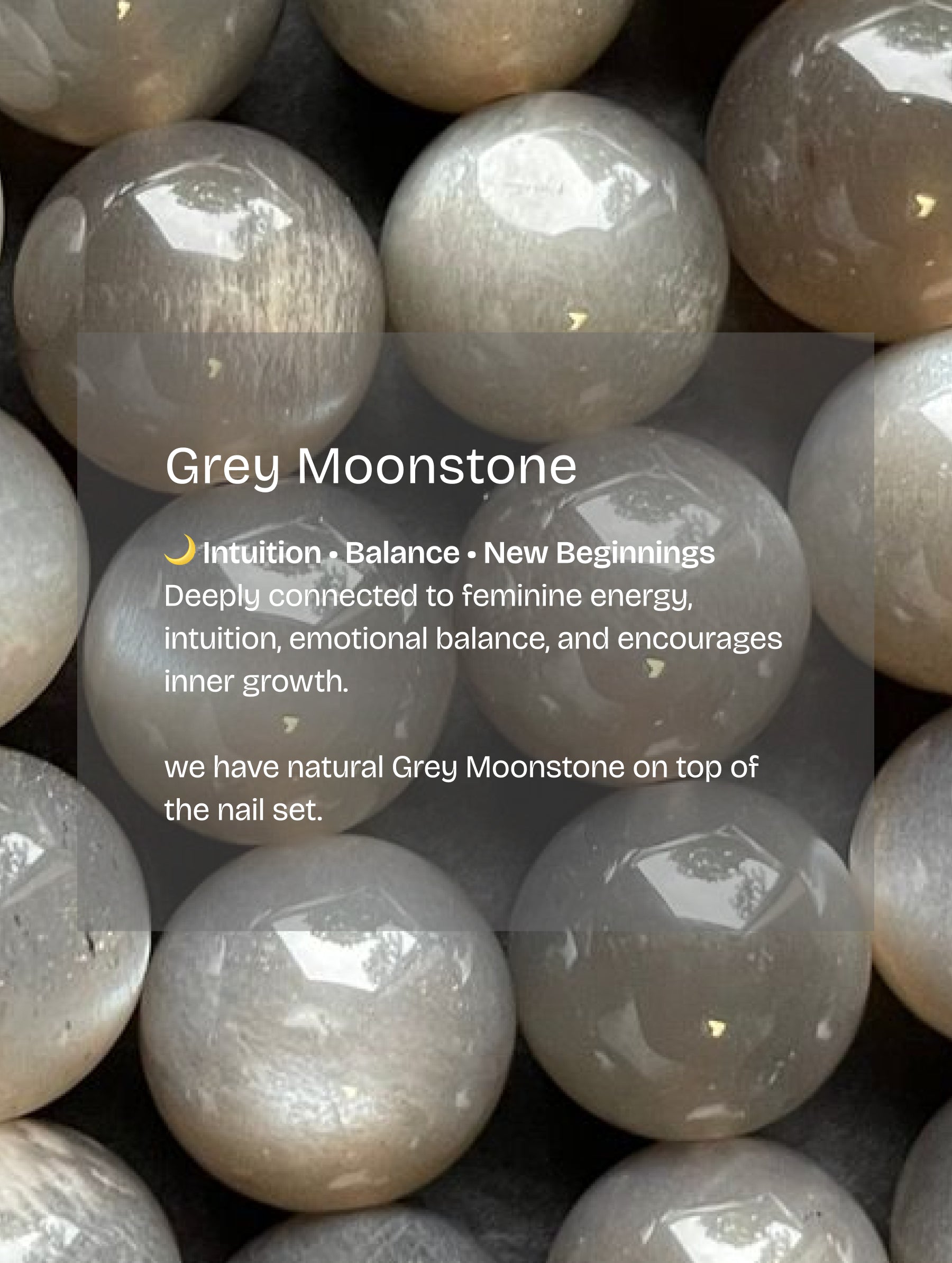 Gray Moonstone